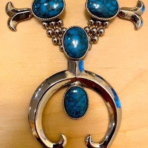 GOLDETTE Squash Blossom Necklace, Naja, Gift Idea